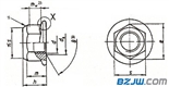 GB/T6187.1全金属六角法兰面锁紧螺母