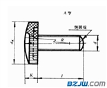 GB/T840塑料滚花头螺钉