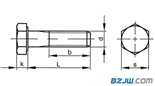 外六角半牙螺栓 Hexagon head bolts