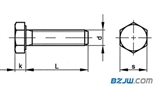 外六角全牙螺栓 Hexagon head bolts