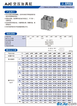 AJC  空压治具缸