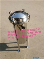 卫生级袋式过滤器1号袋,顶入袋式过滤器,304双联袋式过滤器