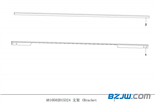 三一SY235C9液压挖掘机A810502015324 支架