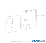 供应三一原厂SY235C9液压挖掘机11503825 空滤隔板