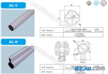 第三代精益管铝合金线棒管铝管AL-D